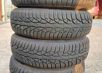 Felgi stalowe 13 4x100 + opony zimowe 155/80 R13 7mm