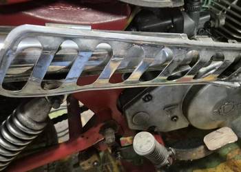 Motorynka stella osłona tłumika