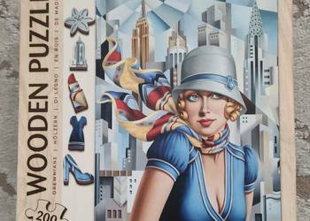 drewniane puzzle Trefl 200 elementów - Summer in the city drewniane puzzle Trefl 200 elementów - Summer in the city