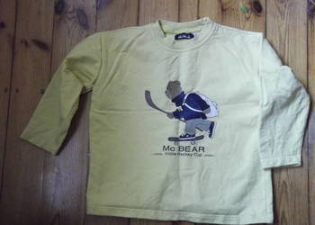 Bluza z misiem rozmiar 128