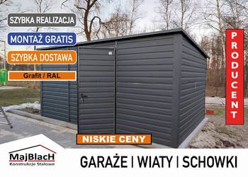 Wiata ogrodowa |GARAŻ BLASZANY |Domek |Magazyn | SCHOWEK | – Maj-BlacH