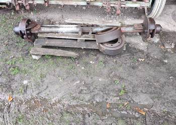 Oś do przyczepy autosanka