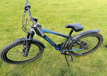 MTB 24" KANDS LORENZO (model 2023) w atrakcyjnym kolorze grafitowo-niebiesk