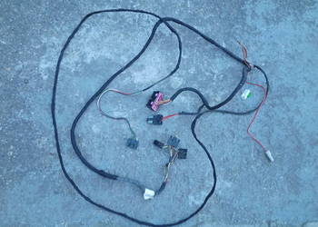 Audi 80 B4 Wiązka instalacja elektrycznych szyb przód