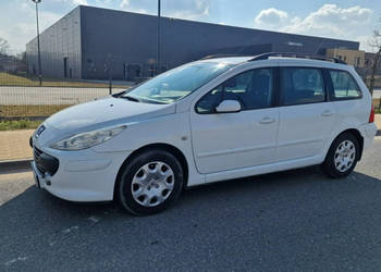 Peugeot 307 1.6 HDi 2007 Klima Kombi 1wł Ekonomiczny diesel Sprawny techni…