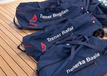 Torby Żeglarskie i do Sportu dla Trenerów i Zawodników z LOGO .ELO Pokrowce