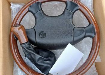 Nowa Oryginalna drewniana kierownica Votex Vw Golf,  Passat