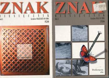 Znak Miesięcznik Rok 1998 nr 516, 520
