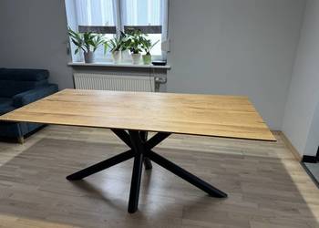Stół dębowy pająk 90x180/230/280