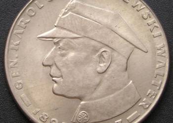 Polska 10 złotych 1967 generał Karol Świerczewski stan 1/2