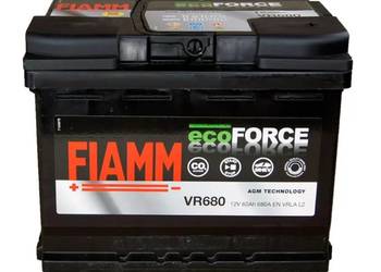 Akumulator 60AH Fiamm ECOFORCE AGM