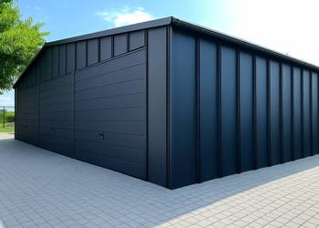 Garaż blaszany domek ogrodowy 5x5