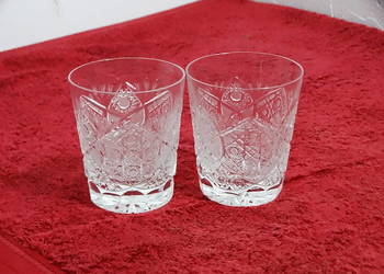 Para Kryształowych Szklanek do Whisky – Klasyczny Szlif