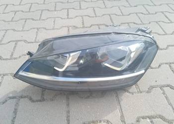 VW Golf VII Bixenon reflektor, lampa lewy przód.