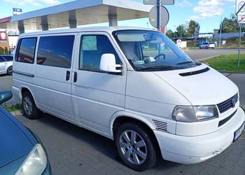 T4 multivan 2,5 tdi 102km podstawowa wersja z welurowa tapicerką zar w pl