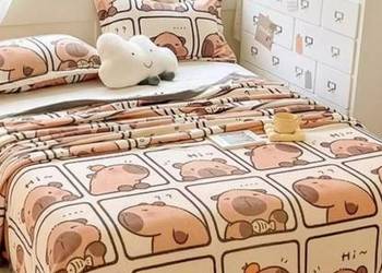 Piękny Koc Pled Kapibara