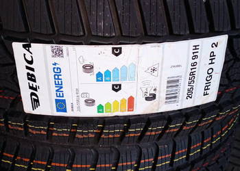 Opony 205/55R16 Dębica frigo hp2 zimowe