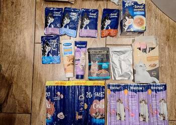 Sprzedam paczke jedzenie i karme suchą winston