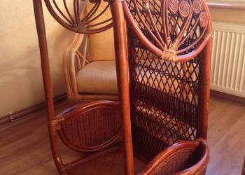 BOHO kokon RATTAN BALI FOTEL DO POWIESZENIA UNIKAT !