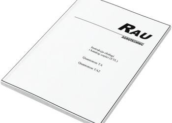 Instrukcja obsługi RAU Quantotron TA TA2
