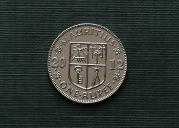 Mauritius 1 rupia, 2012r