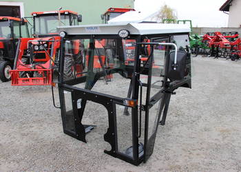 Kabina do ciągnika C-360 bez błotników Naglak "Elegant" kolor RAL7035