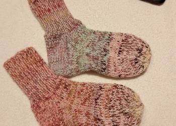 1 para skarpet bawełniano-wełnianych 38-39