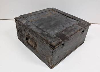 Niemiecka wojskowa skrzynka amunicyjna druga wojna WW2 wermacht