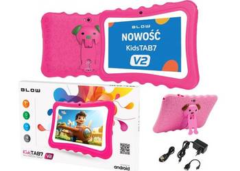 Tablet Edukacyjny dla Dzieci KIDSTAB 7 4GB 32GB Różowy Prezent na ŚWIĘTA GW