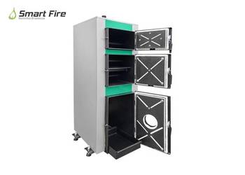 Kocioł piec wodny do spalania pelletu, korpus bryła bez automatyki, Kipi 15