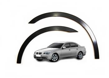 BMW 5 nakładki na błotnik czarny mat 4 szt sierpy nadkola