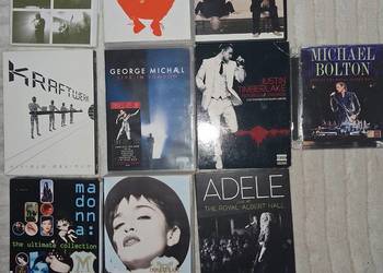 Zestaw 10 płyt DVD koncerty live