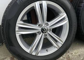 Koła felgi 5x112 R18 VW Tiguan 5NA Sebring opony zimowe 235/55R18