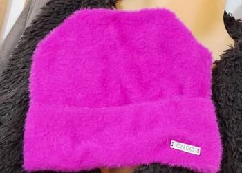 Czapka zimowa damska neon fuksja