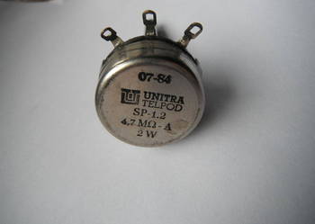Potencjometr SP-1.2 4,7MOhm A 2W Telpod Nowe