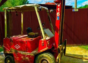 Wózek widłowy O&K Diesel (2,5 T Udźwig) Automat ,Pompowane koła