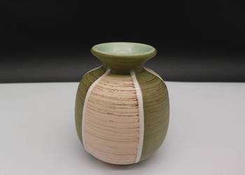 Wazon/wazonik Ceramiczny (Lata 60./70.) – Styl WGP / Sgraffito