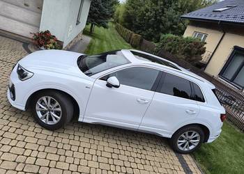 Śliczne, mocne 45TFSI-231KM Audi Q3 Quatro S-Line 2022r. automat,39500km