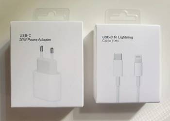 Szybka Ładowarka 20W Do IPhone+Kabel Lightning
