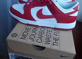 (r 40) Nike Dunk Low Next Nature White Gym Red DN1431-101