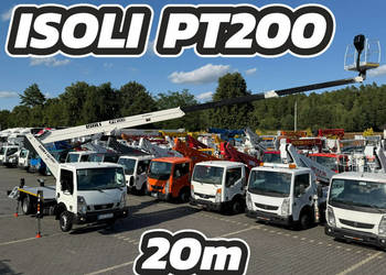 Nissan Cabstar NT400 Zwyżka Podnośnik Koszowy ISOLI PT 200 20m UDT Multite…