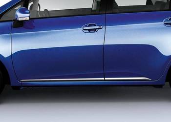 TOYOTA Verso S Listwy drzwi boczne chrom kpl PZ49U-D0491-ZB OE