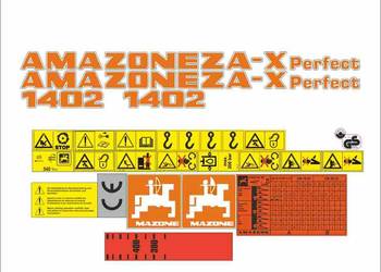 Naklejki Amazone ZA-X Perfect 1402