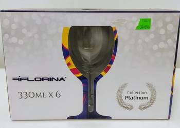 Kieliszki do wina Nowe komplet kieliszków 6szt 330ml Florina