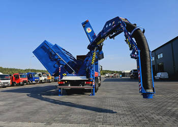 Iveco MTS 4 x turbina odkurzacz koparka ssąca substancje sypkie koparka ss…