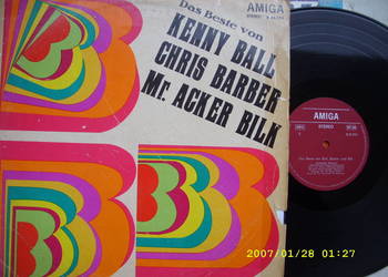 + Plyta  LP, Jazz ;DAS BESTE VON--KENNY BALL.,1969 rok..