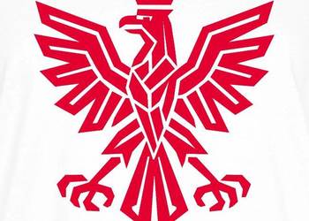 Ekologiczna patriotyczna bluzka damska Polska orzeł Premium