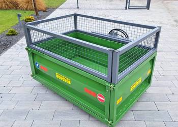 skrzynia transportowa na tył ciągnika tylny TUZ kiper hydrauliczny