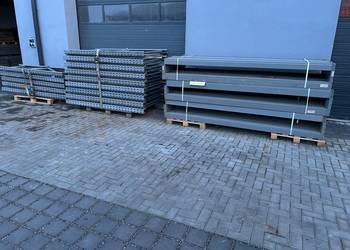 Regały magazynowe paletowe przemysłowe H250cm PROVOST hala magazyn garaż