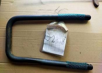 Strzemię resoru M27x3x175/210x293/385 półresor Scania nowe faktura